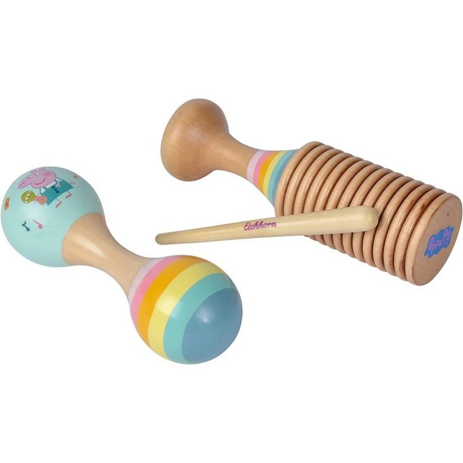 Eichhorn  Maraca und Ratsche Set Peppa Pig 