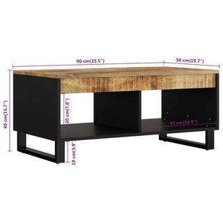 VidaXL Table basse bois  