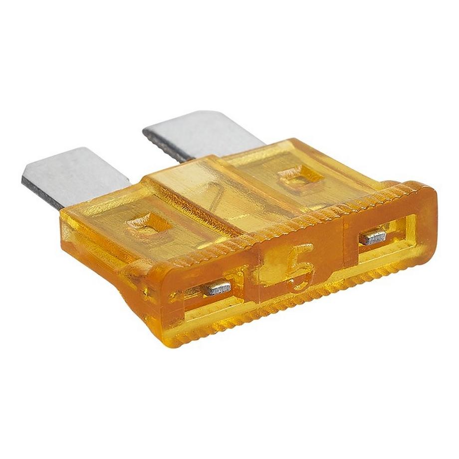 Pricenet  Fusibles à lame standard 5A marron clair 6 pièces sous blister 