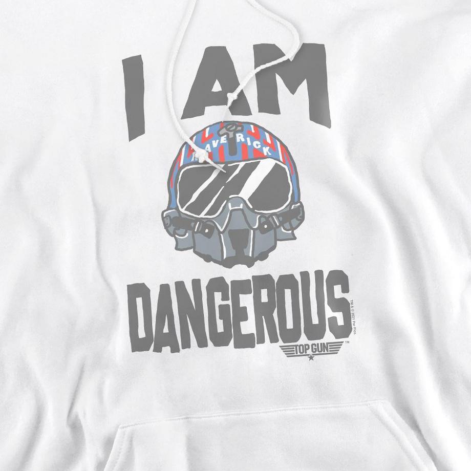 Top Gun I Am Dangerous Kapuzenpullover  