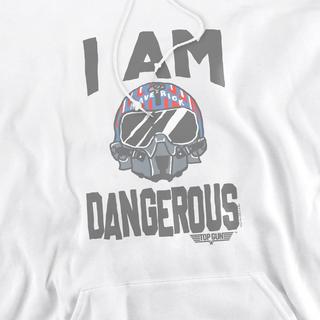 Top Gun I Am Dangerous Felpa con Cappuccio  