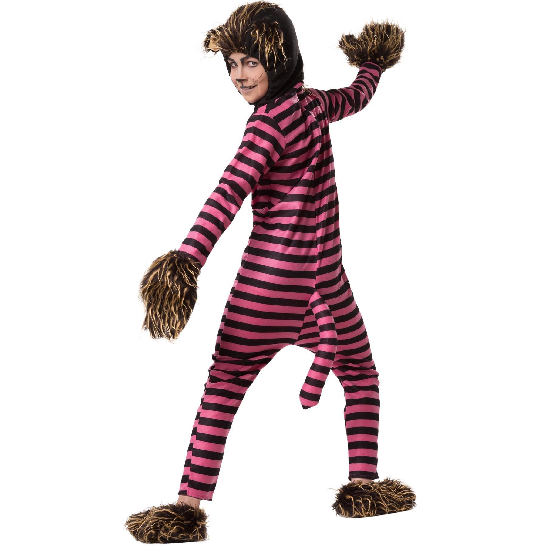 Tectake  Déguisement Chat à Rayures Unisexe Enfant 