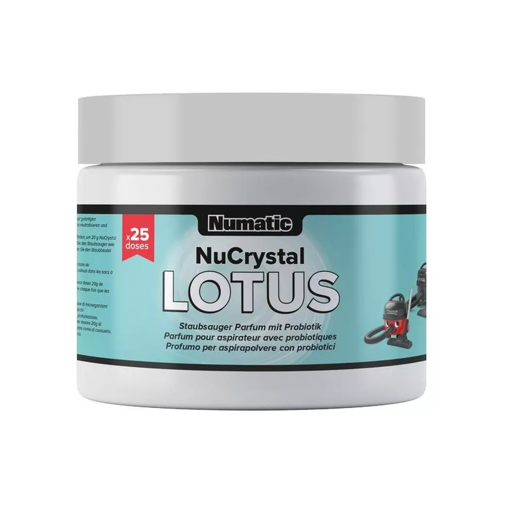Numatic – NuCrystal Lotus Zylinder-Vakuum Lufterfrischer, Lufterfrischer