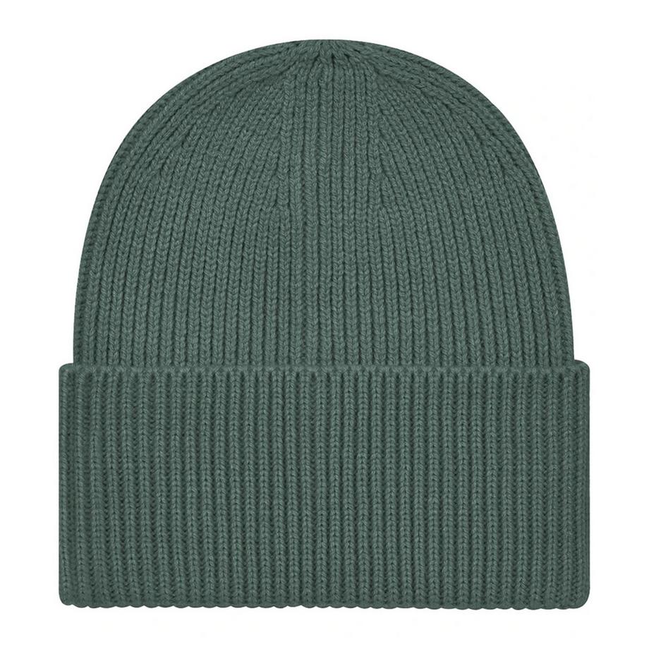 Beechfield Cappello A Cuffia Geripato con Polsino Risvoltato  