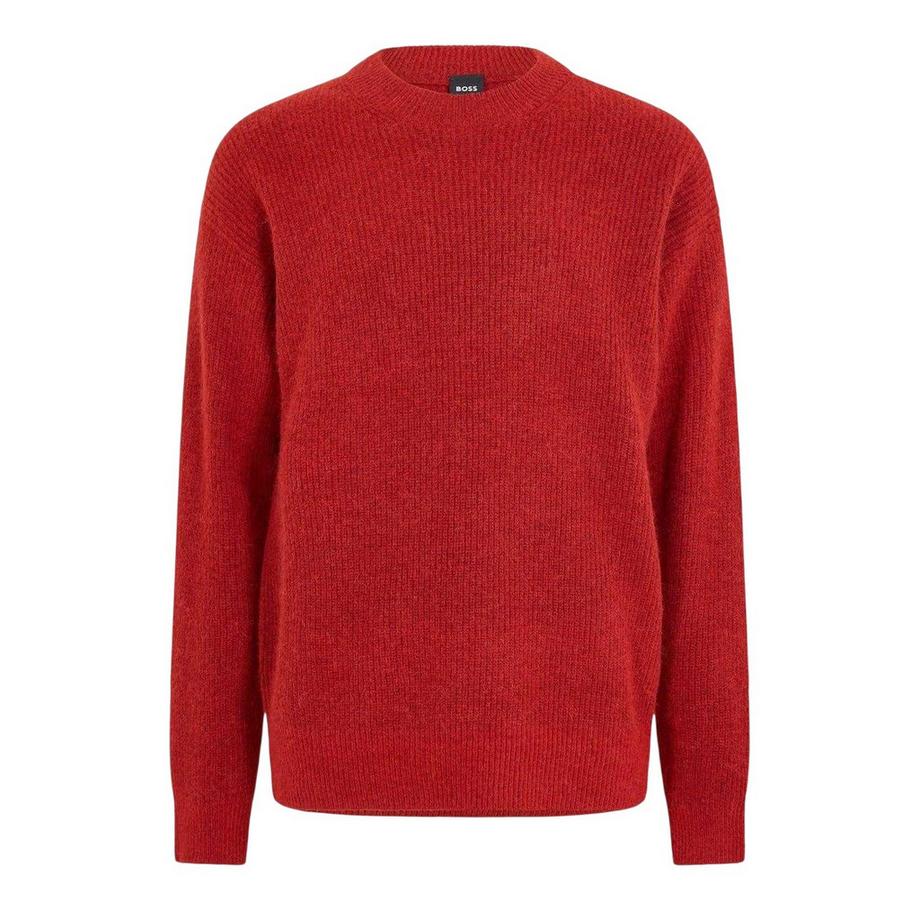 Pullover Top, Rundhalsausschnitt