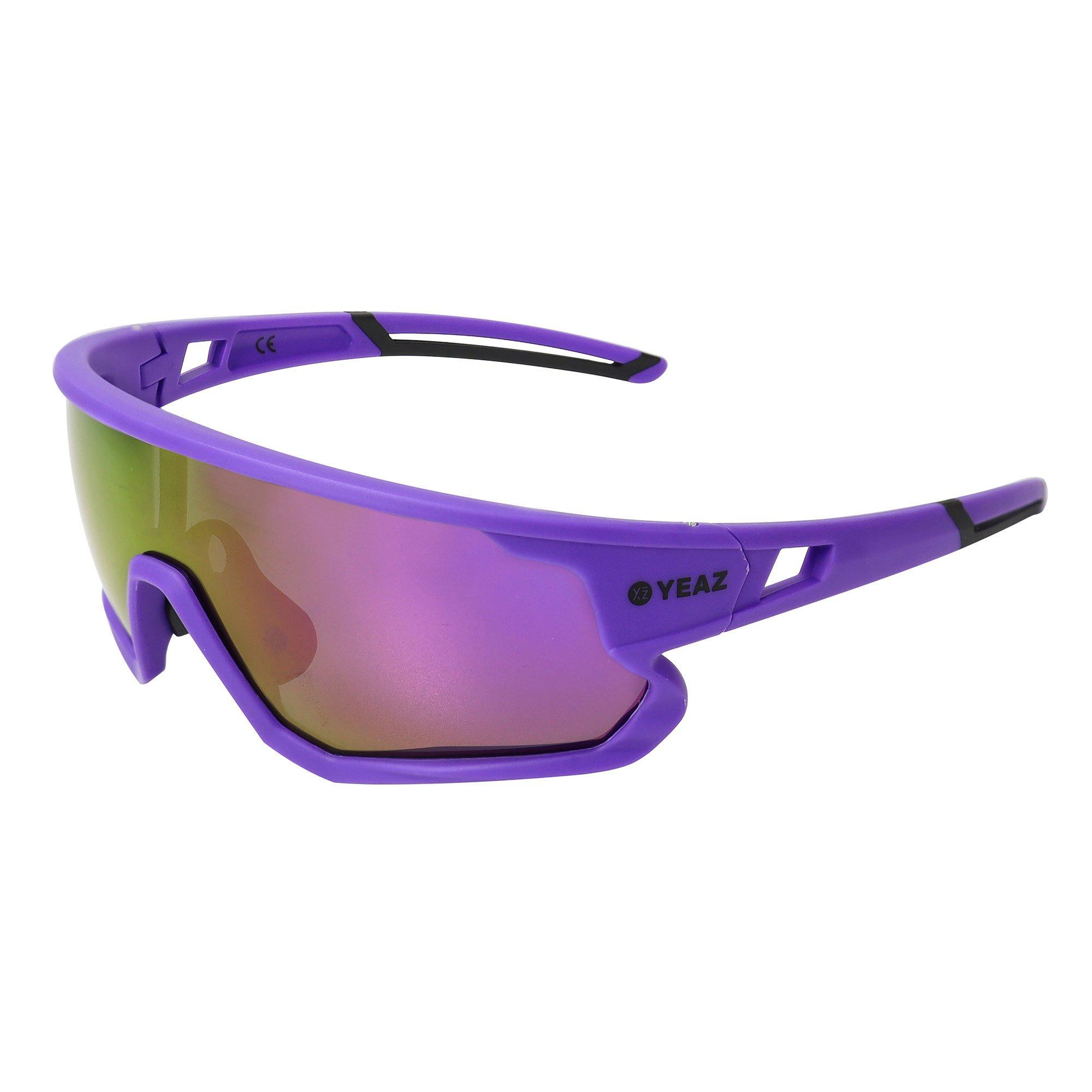 YEAZ  SUNRISE Sport-Sonnenbrille Blue-Magenta/Purple 