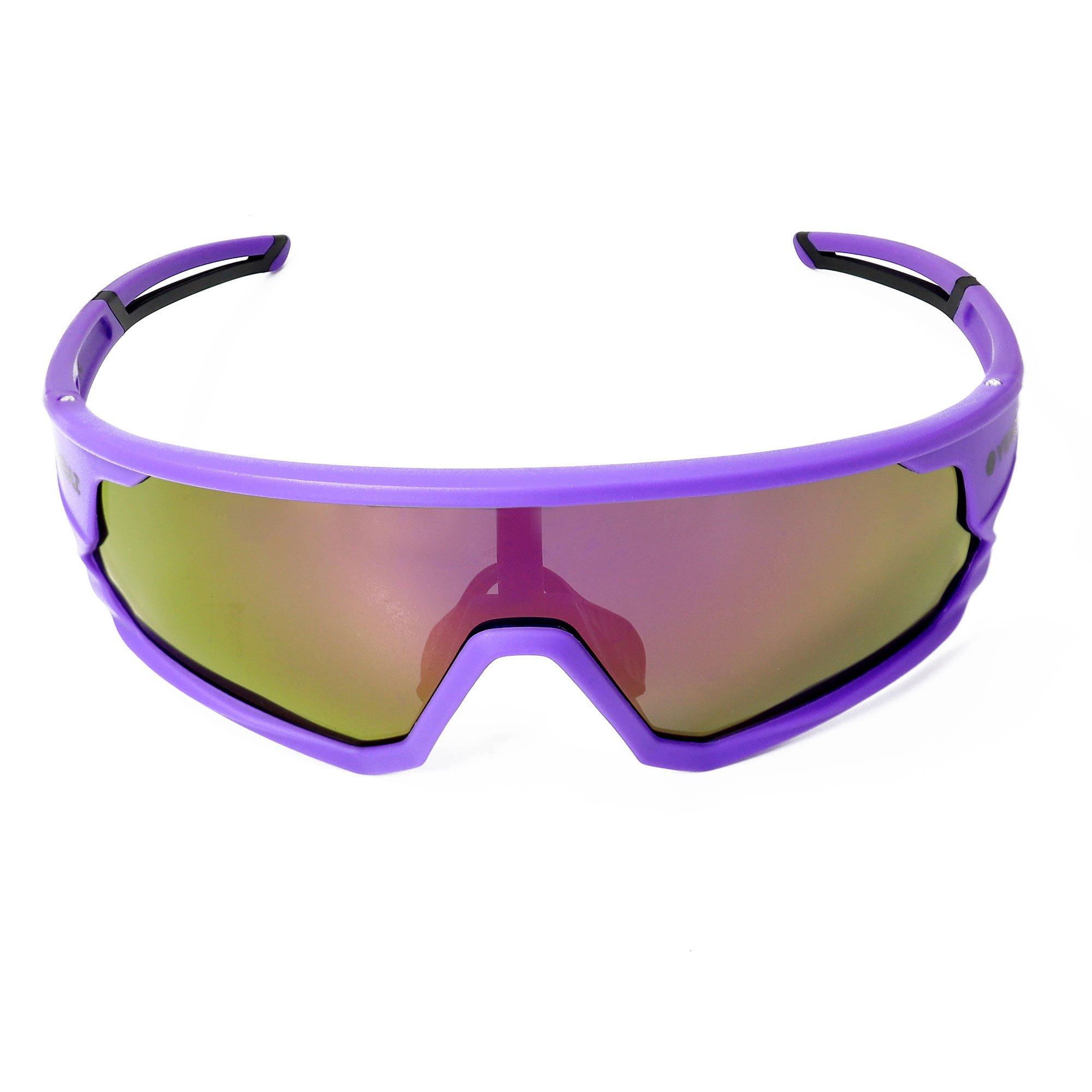 YEAZ  SUNRISE Lunettes de soleil de sport Blue-Magenta/Purple 