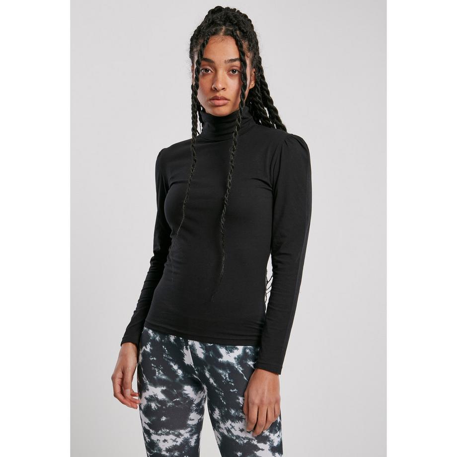 URBAN CLASSICS Langarm Rollkragen Top  