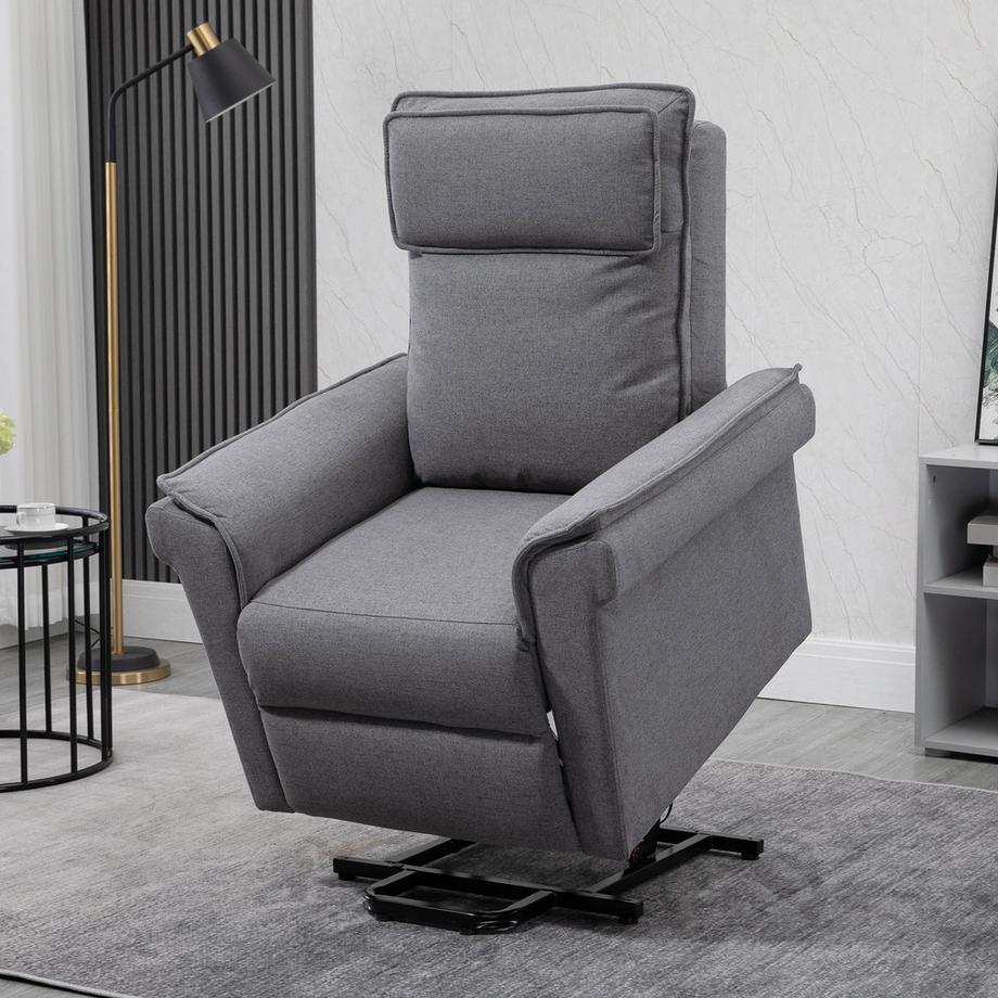 HOMCOM  Fauteuil avec aide à se lever 