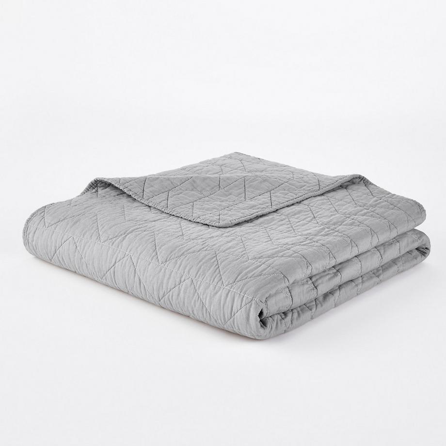 La Redoute Intérieurs Zig Zag Scenario Gesteppte Tagesdecke  