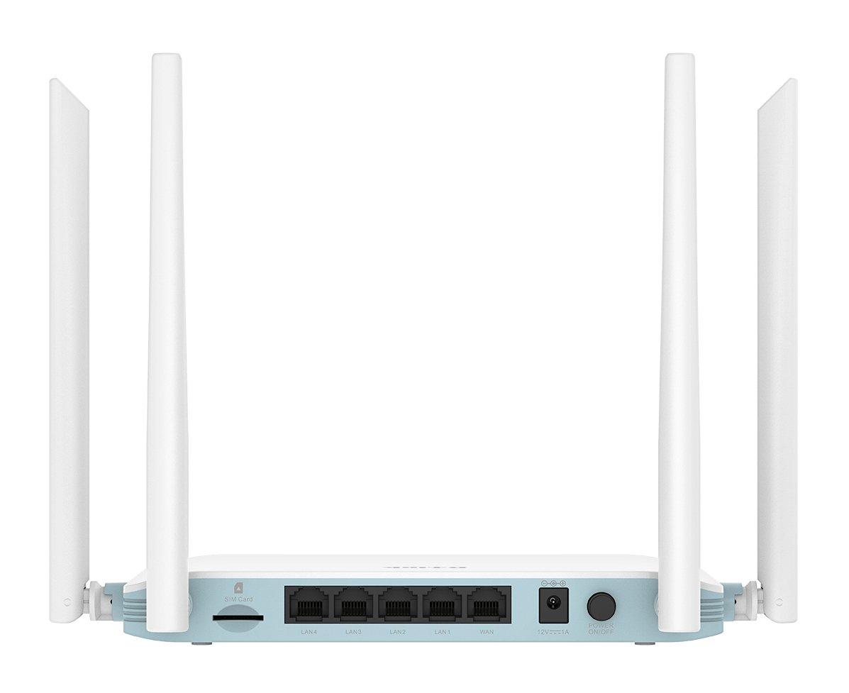 D-Link  EAGLE PRO AI router wireless Fast Ethernet Banda singola (2.4 GHz) 4G Bianco 