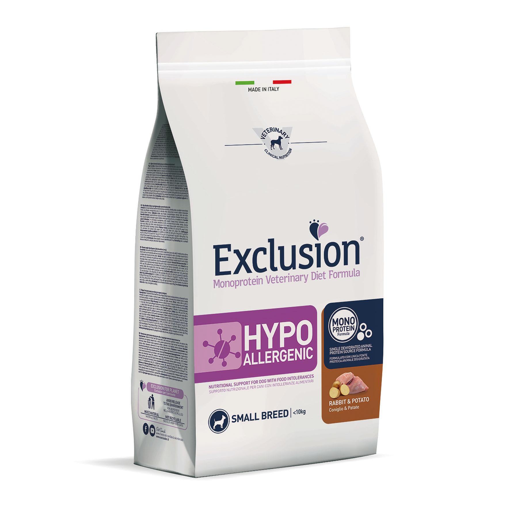 Exclusion  Dog VET Adult Small Rabbit 2kg 