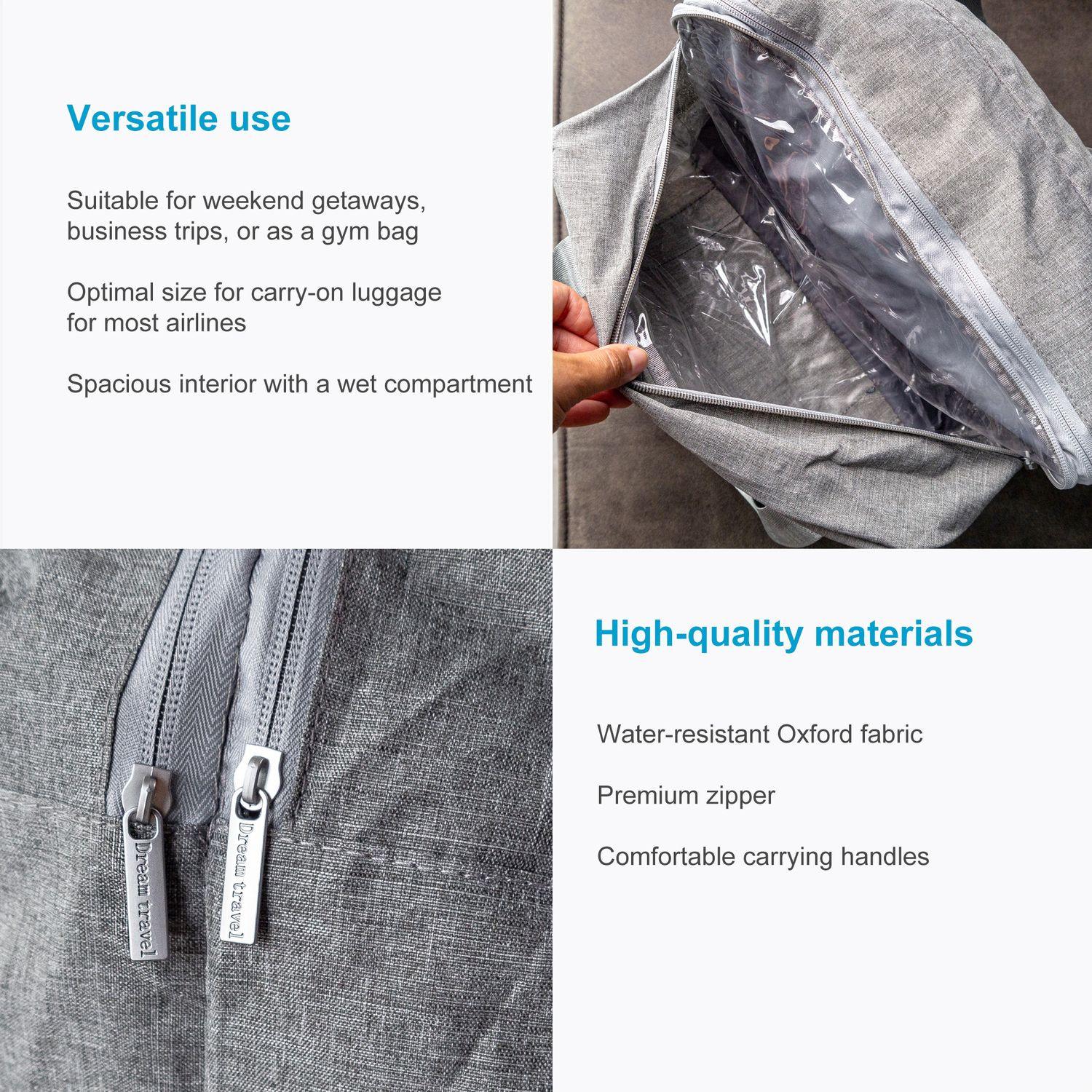 Intirilife Wasserfeste Reisetasche  