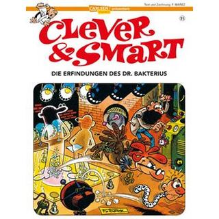 Clever und Smart 11: Die Erfindungen des Dr. Bakterius Ibáñez, Francisco Copertina rigida 