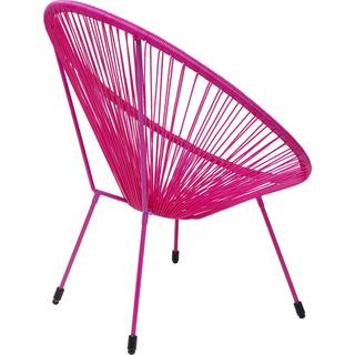 KARE Design Poltrona Acapulco Mono rosa  