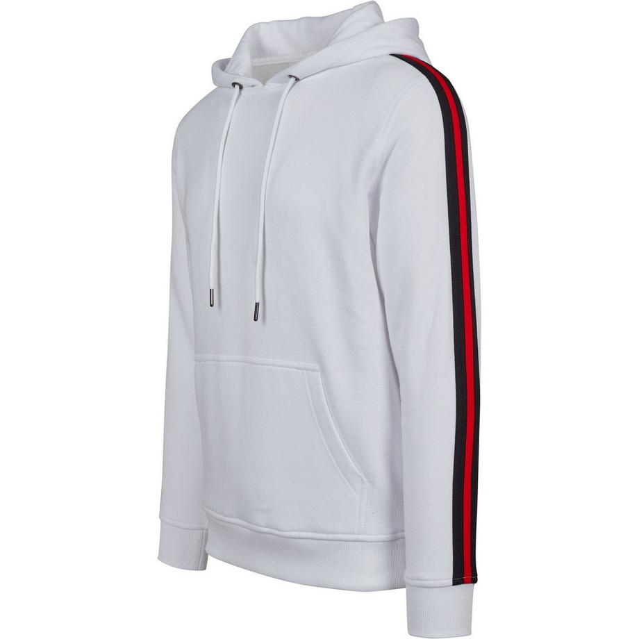 URBAN CLASSICS Urban Classic Stripe Shoulder Hoodie  