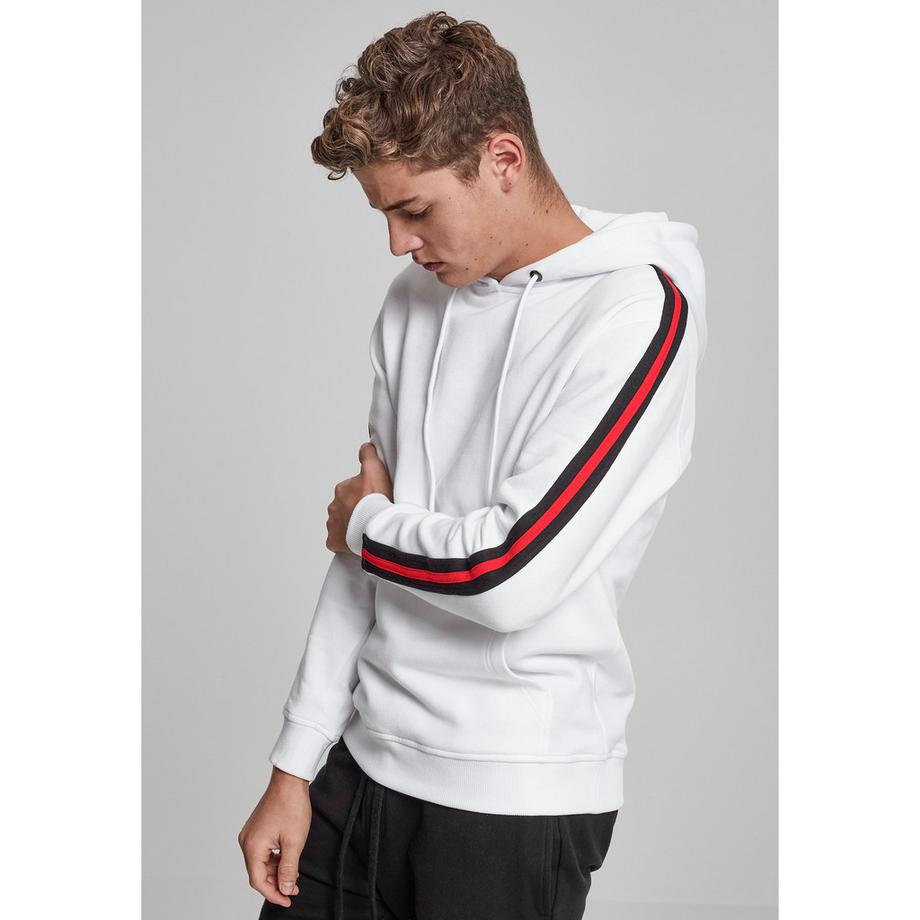 URBAN CLASSICS Urban Classic Stripe Shoulder Hoodie  