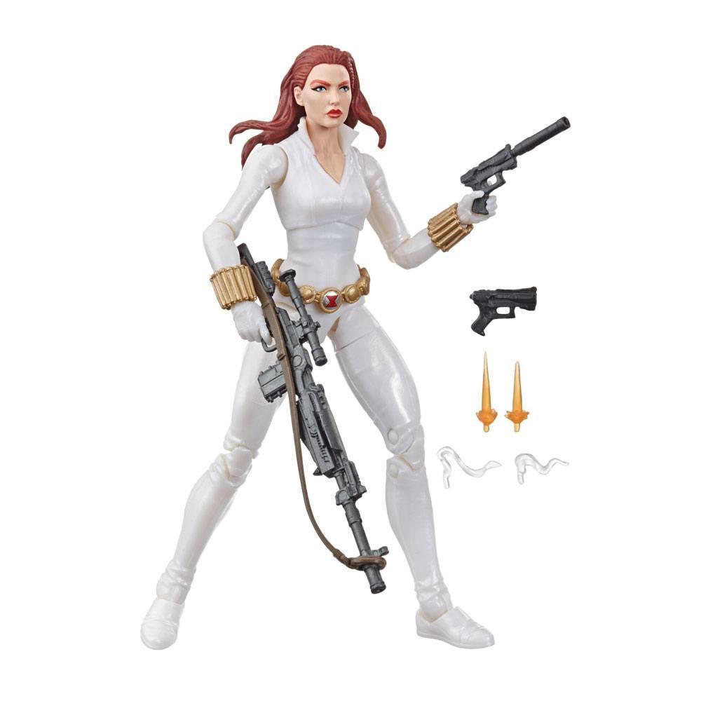 Hasbro  Marvel Legends Series Actionfigur Black Widow White Suit Deadly Origin 