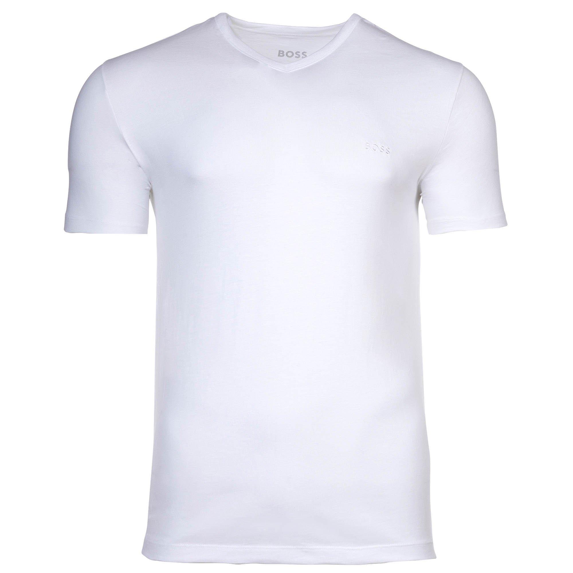 BOSS V-Neck Kurzarm T-Shirt 3er Pack Classic  