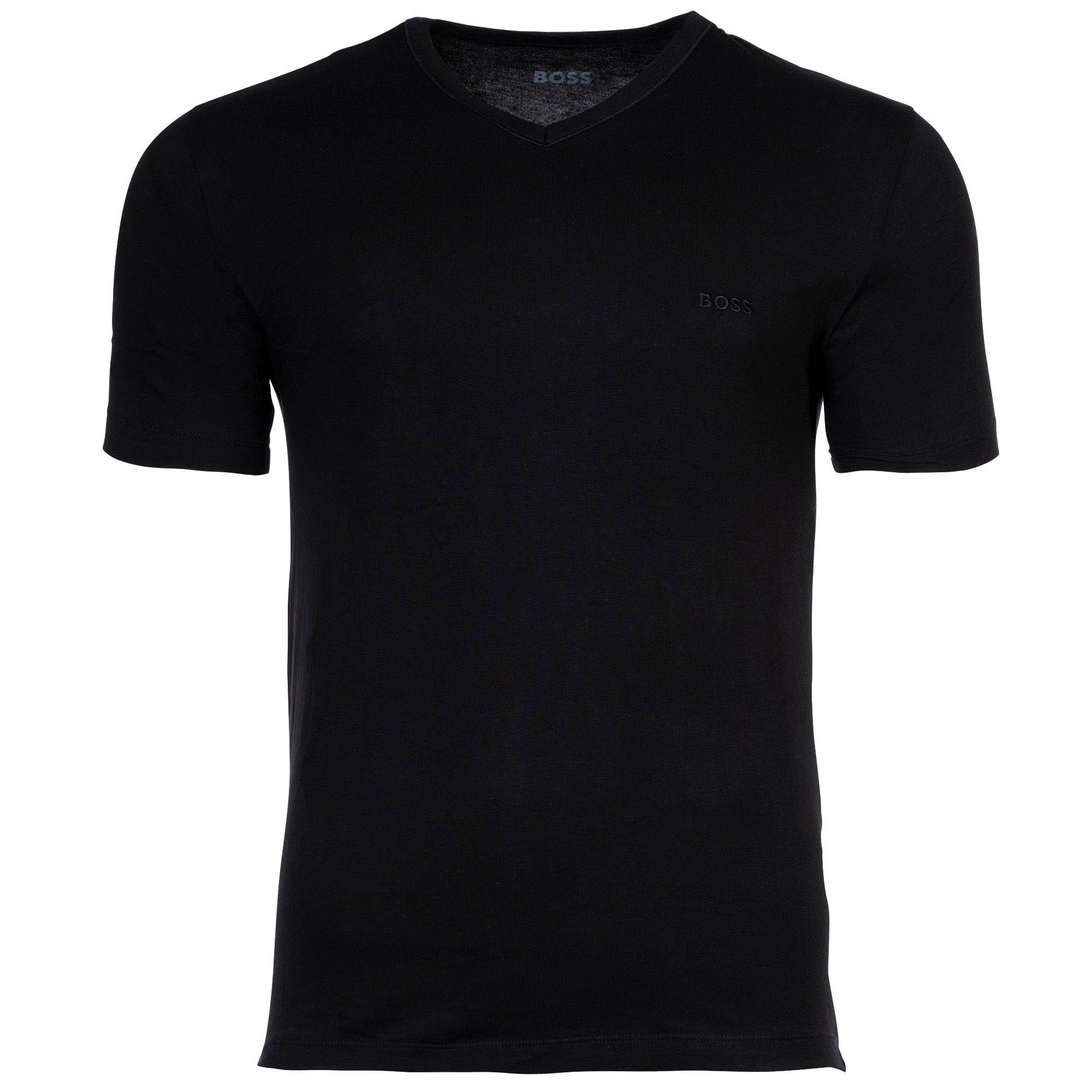 BOSS V-Neck Kurzarm T-Shirt 3er Pack Classic  