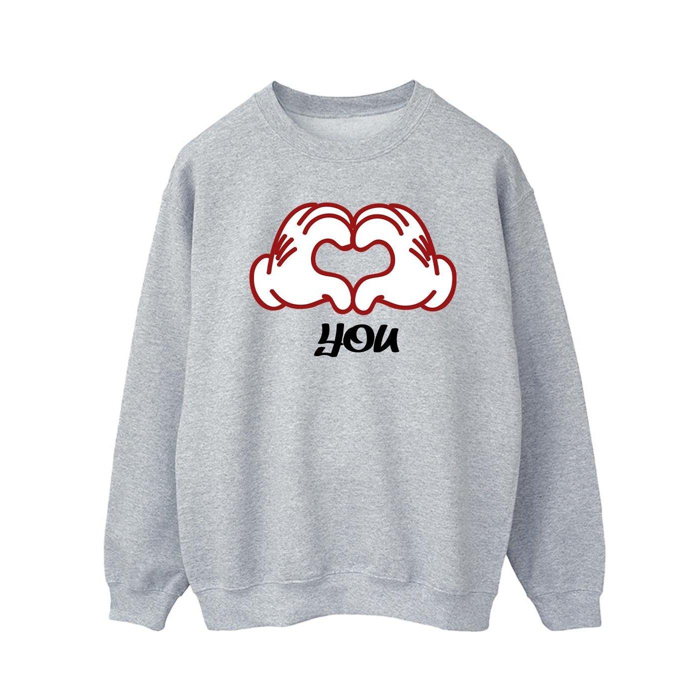 Disney  Love You Hands Sweatshirt 