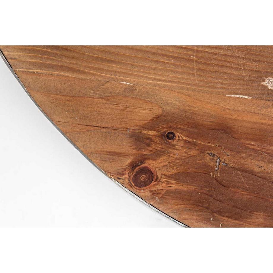 mutoni Table basse Lancaster 70x70 blanc  