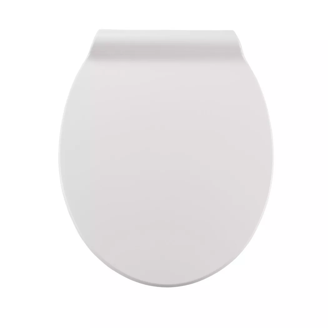 Diaqua - WC-Sitz Plain Slow Down weiss, One Size