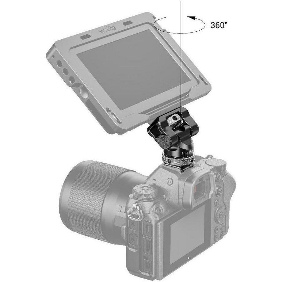 Smallrig  Swivel and Tilt Monitor Mount mit Cold Shoe 