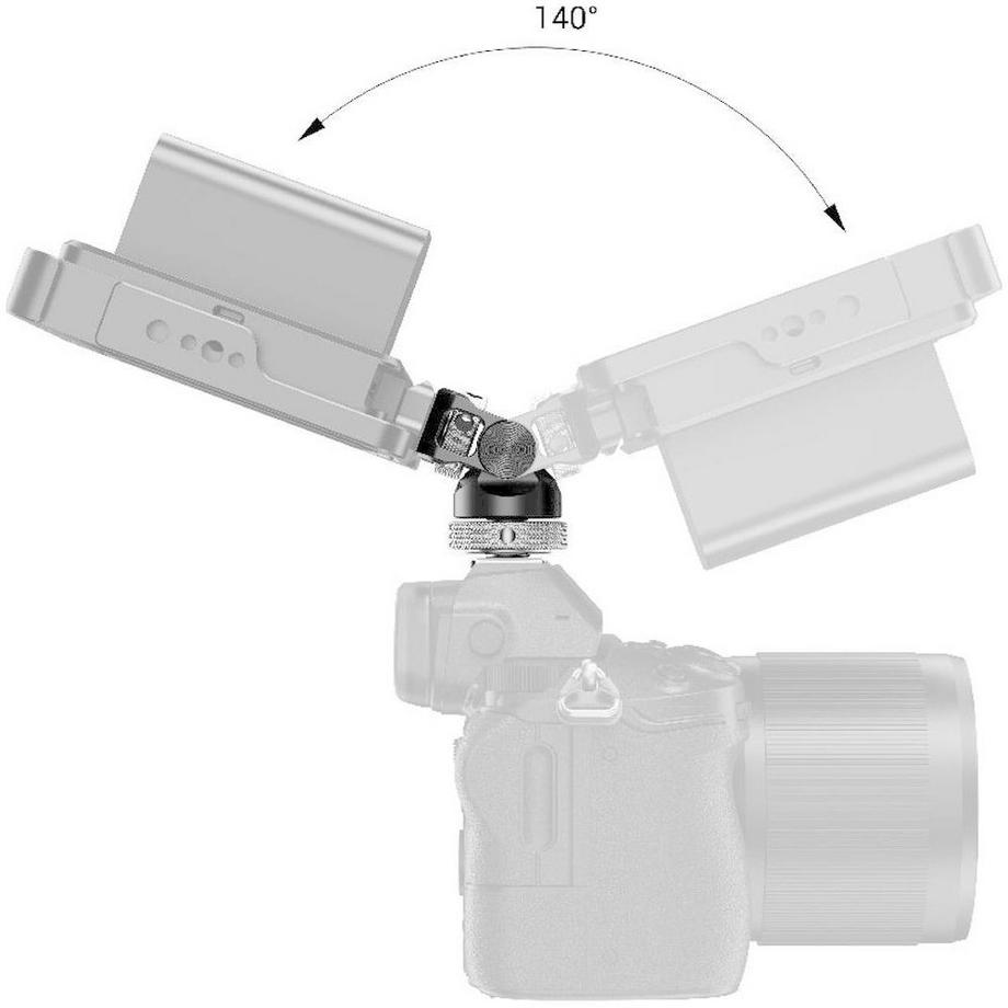 Smallrig  Swivel and Tilt Monitor Mount mit Cold Shoe 