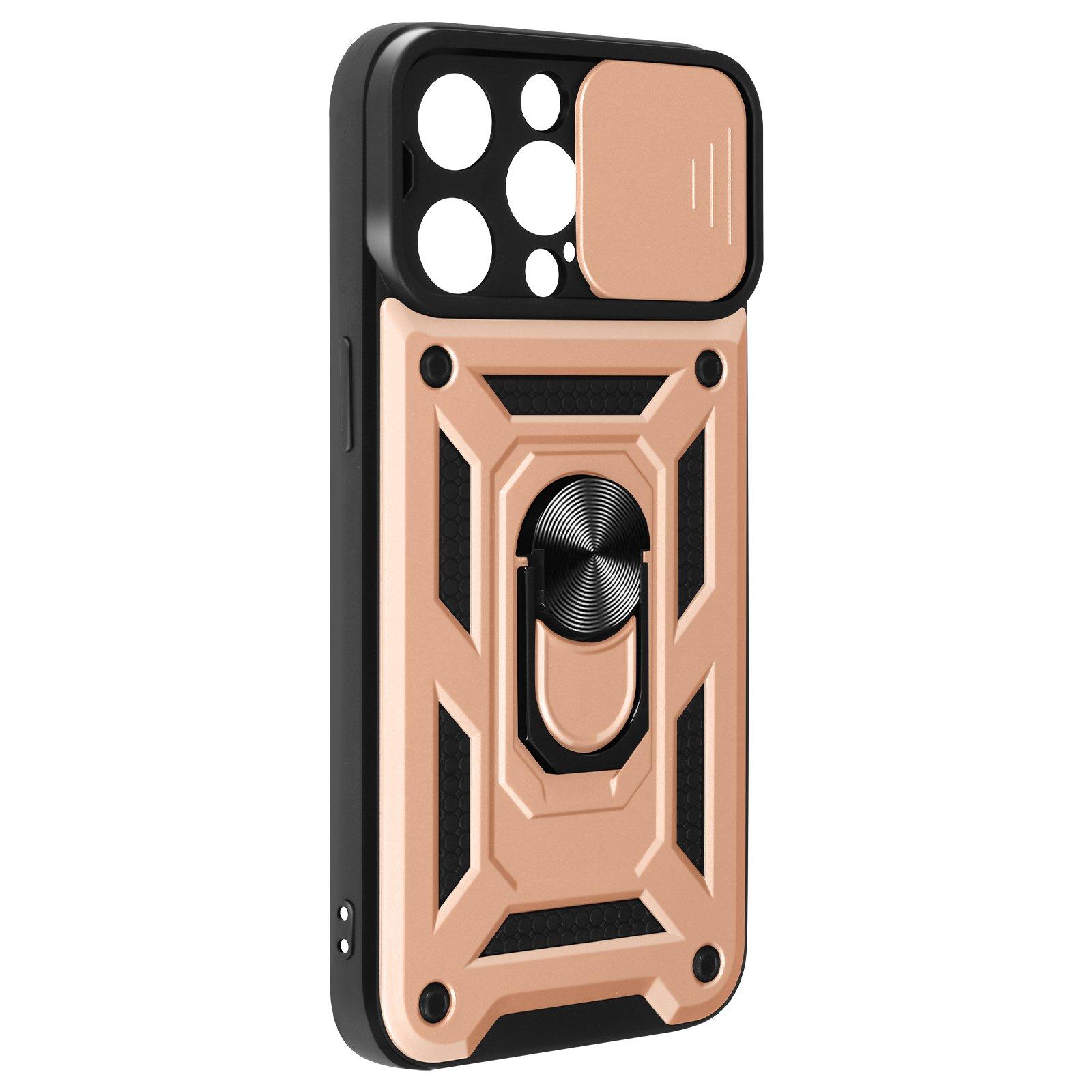 Avizar  Coque iPhone 15 Pro Max Anti-espion rose 