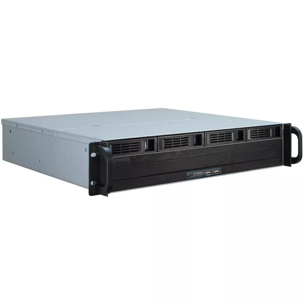 IPC Storage 2U-2404S Server micro-ATX Case w/o Power Supply (ATX)