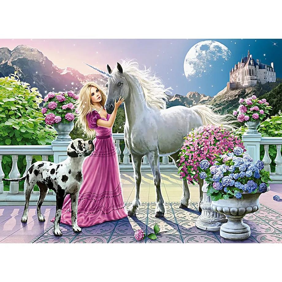 CASTORLAND  Puzzle Mein Freund, das Einhorn (300Teile) 