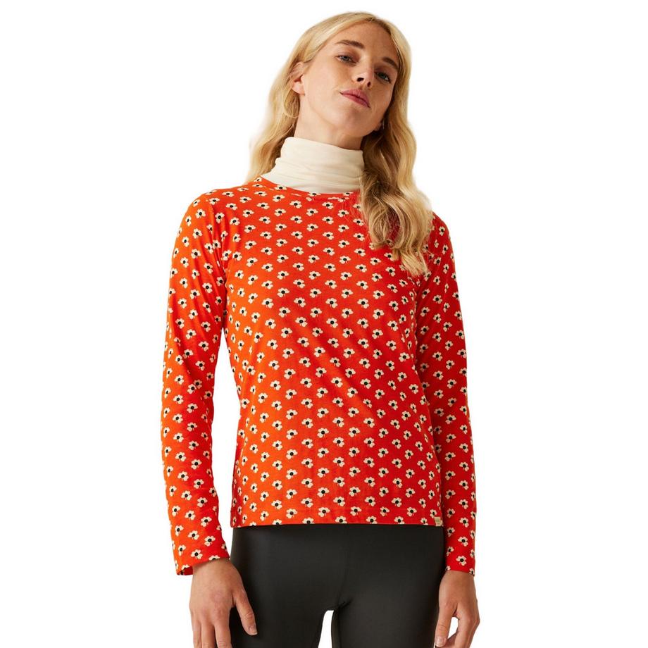 Regatta Orla Kiely T-shirt Hiver Manches Longues  