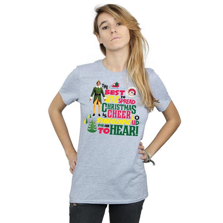 Elf T-Shirt Christmas Cheer  