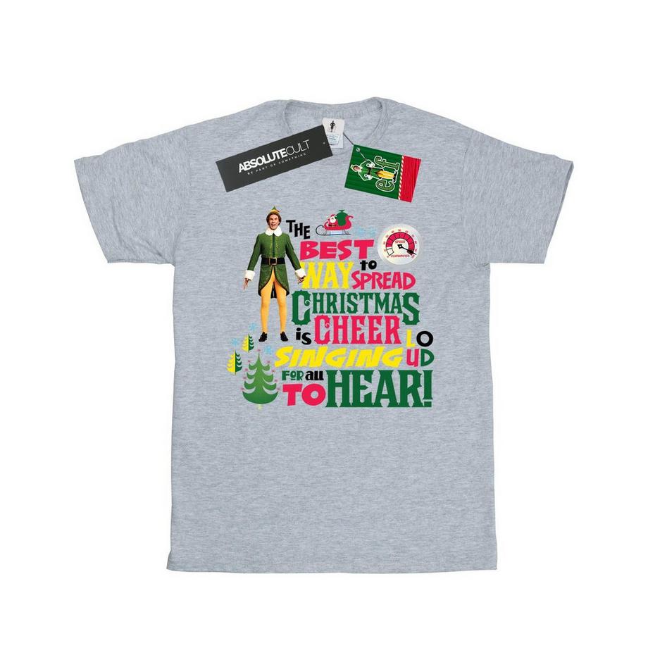 Elf T-Shirt Christmas Cheer  