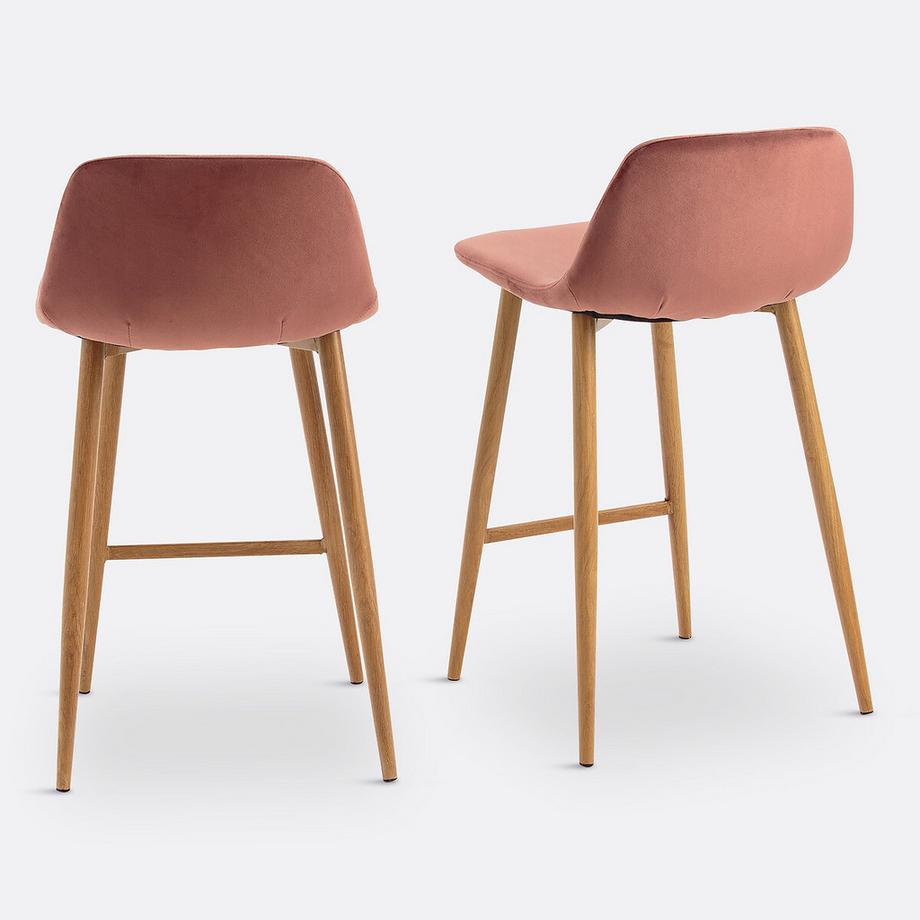 La Redoute Intérieurs 2er-Set Barstühle Lavergne  