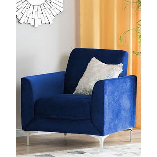 Beliani Fauteuil en Velours Moderne FENES  