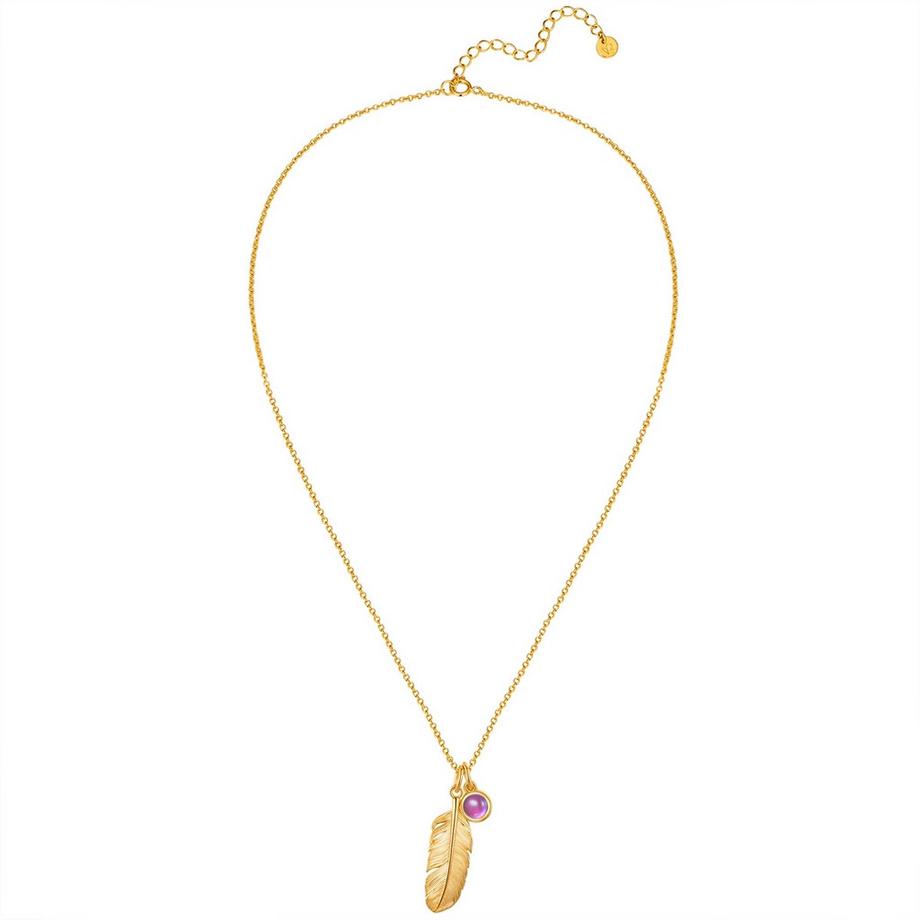 Glanzstücke München  Halskette Feder 