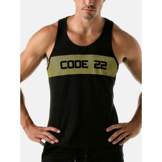 Code22  Canotta Wide Stripe 