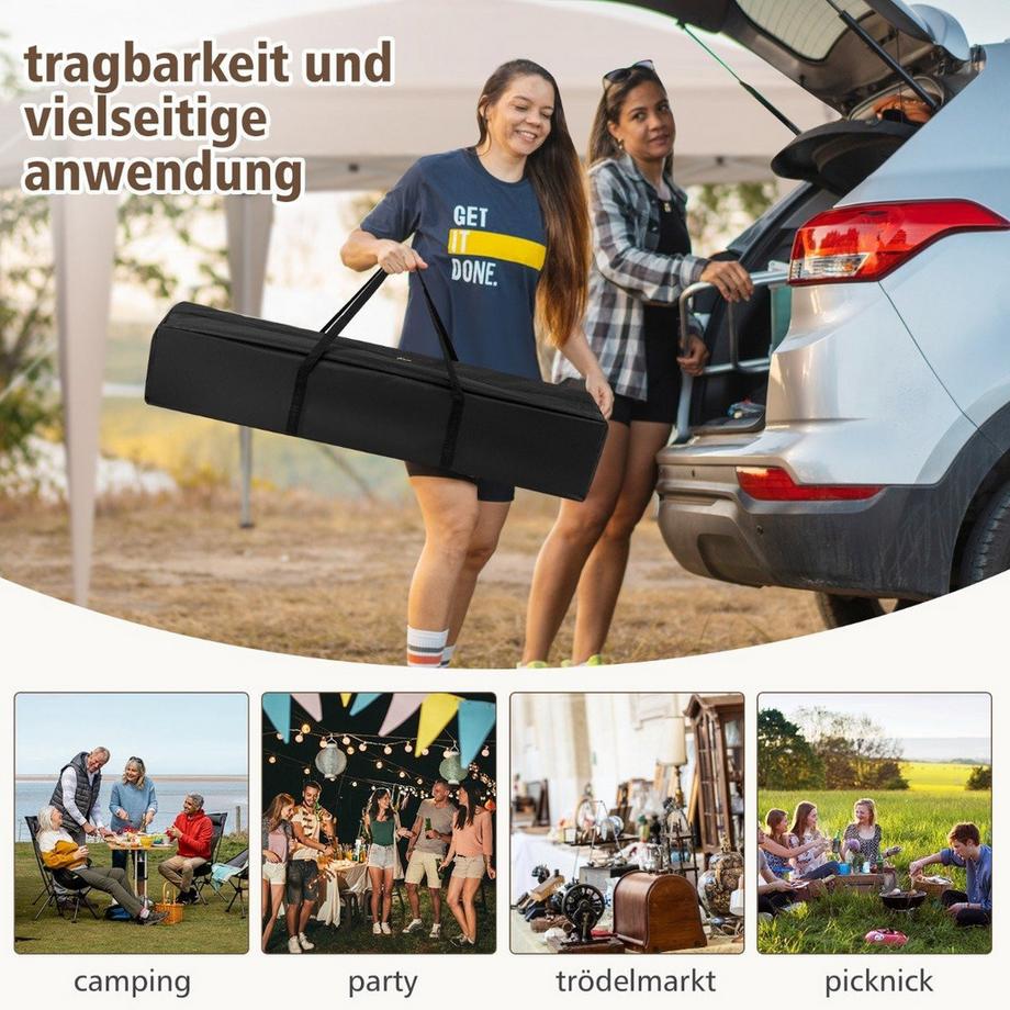 Northix Sechseckiges Pop-Up-Überdachungszelt  