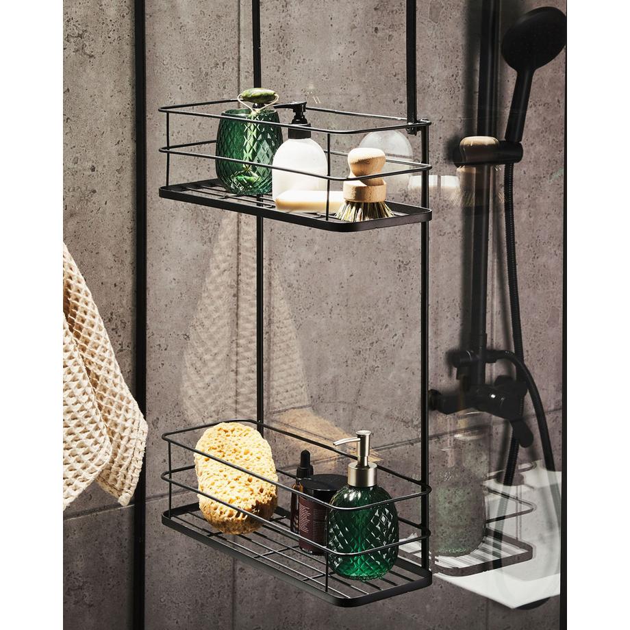 Beliani Étagère suspendue en Métal Moderne TAYASU  