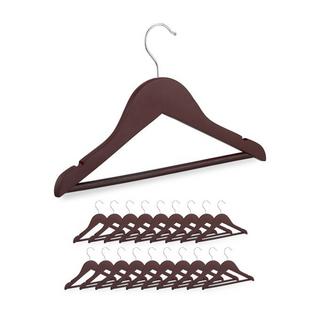 B2X 20er Set Kleiderbügel aus Holz für Kinder  