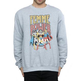 DC COMICS  Femme Power Sweatshirt 