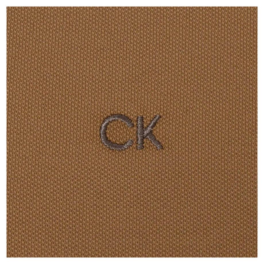Calvin Klein Polo Manches Courtes Col Brodé  