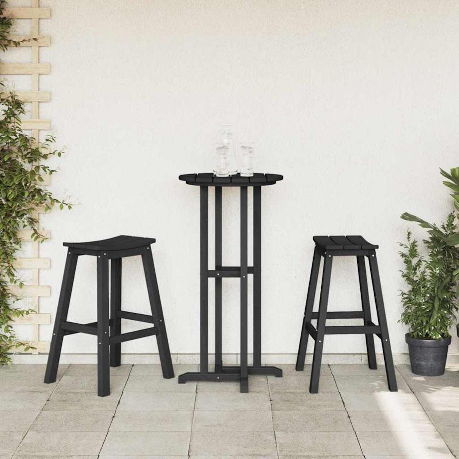 VidaXL Ensemble de jardin polyéthylène  