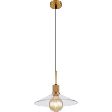 Lampe à suspension Adara laiton mat 1xE27