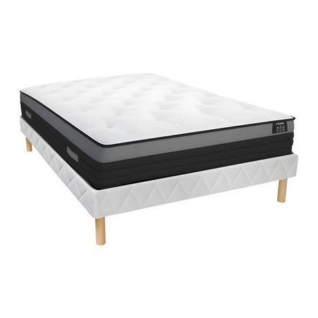 DREAMEA PLAY Ensemble sommier + Matelas ressorts ensachés AIRPLAY de DREAMEA PLAY  