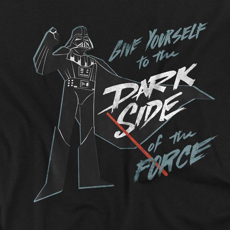 STAR WARS Give Yourself To The Darkside T-Shirt Manches Longues  