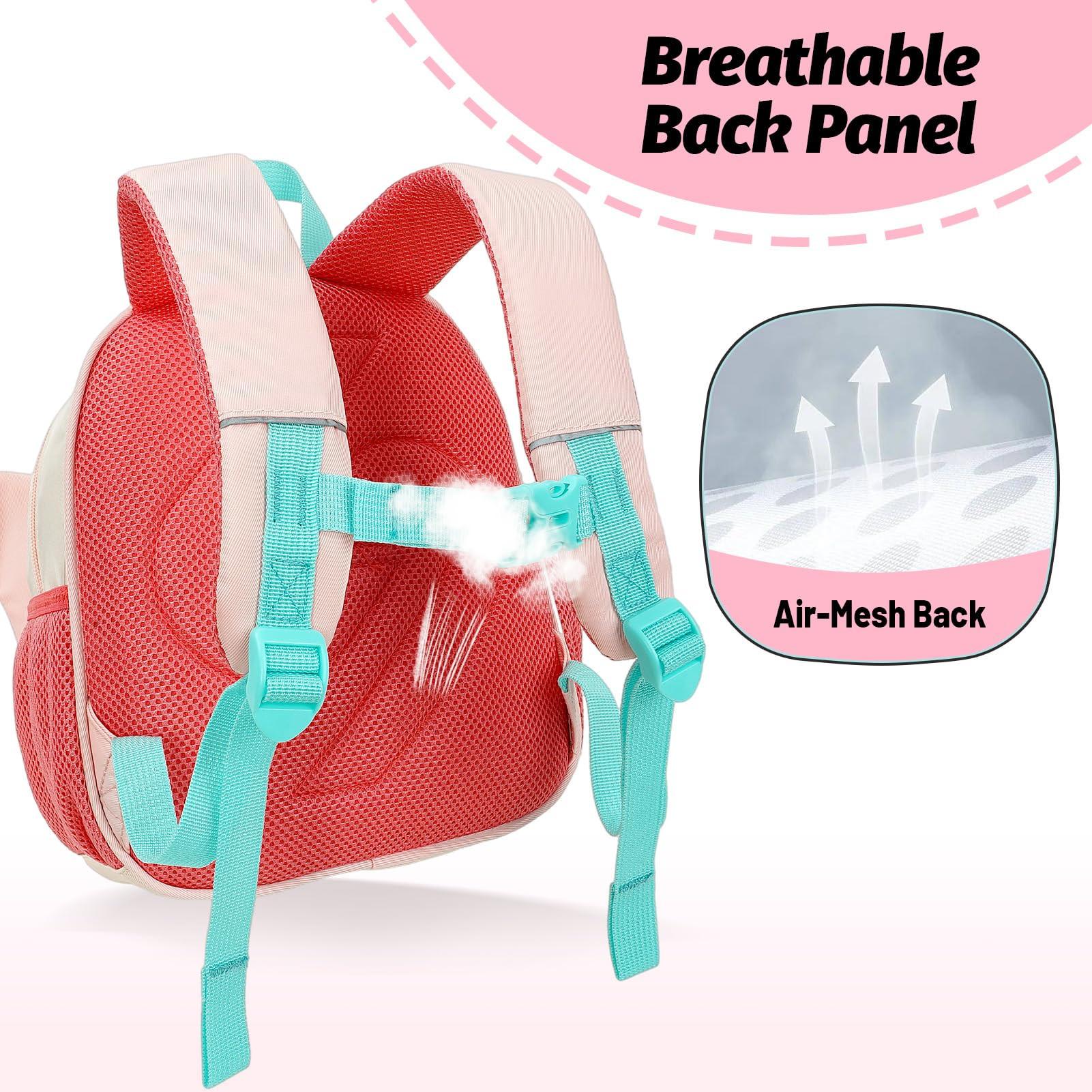 Only-bags.store Sac à dos enfant papillon avec laisse  