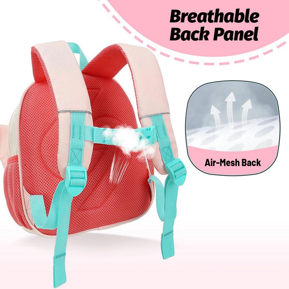 Only-bags.store Kinder Schmetterling Rucksack mit Leine  